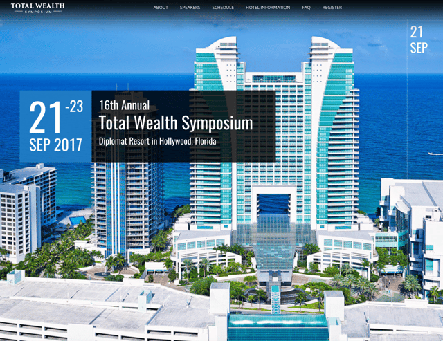The Total Wealth Symposium 2017