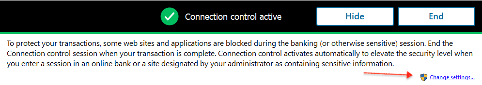 PSB F-Secure Device Protection -  Connection Control -1